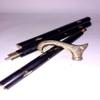 Ganga Nautical Handmade Wooden Derby Walking Stick Cane with Brass Handle view 3