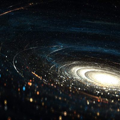 Iconic Arts Laminated 24x36 Poster: Space Solar Universe Galaxy syatem hd Galaxy HD
