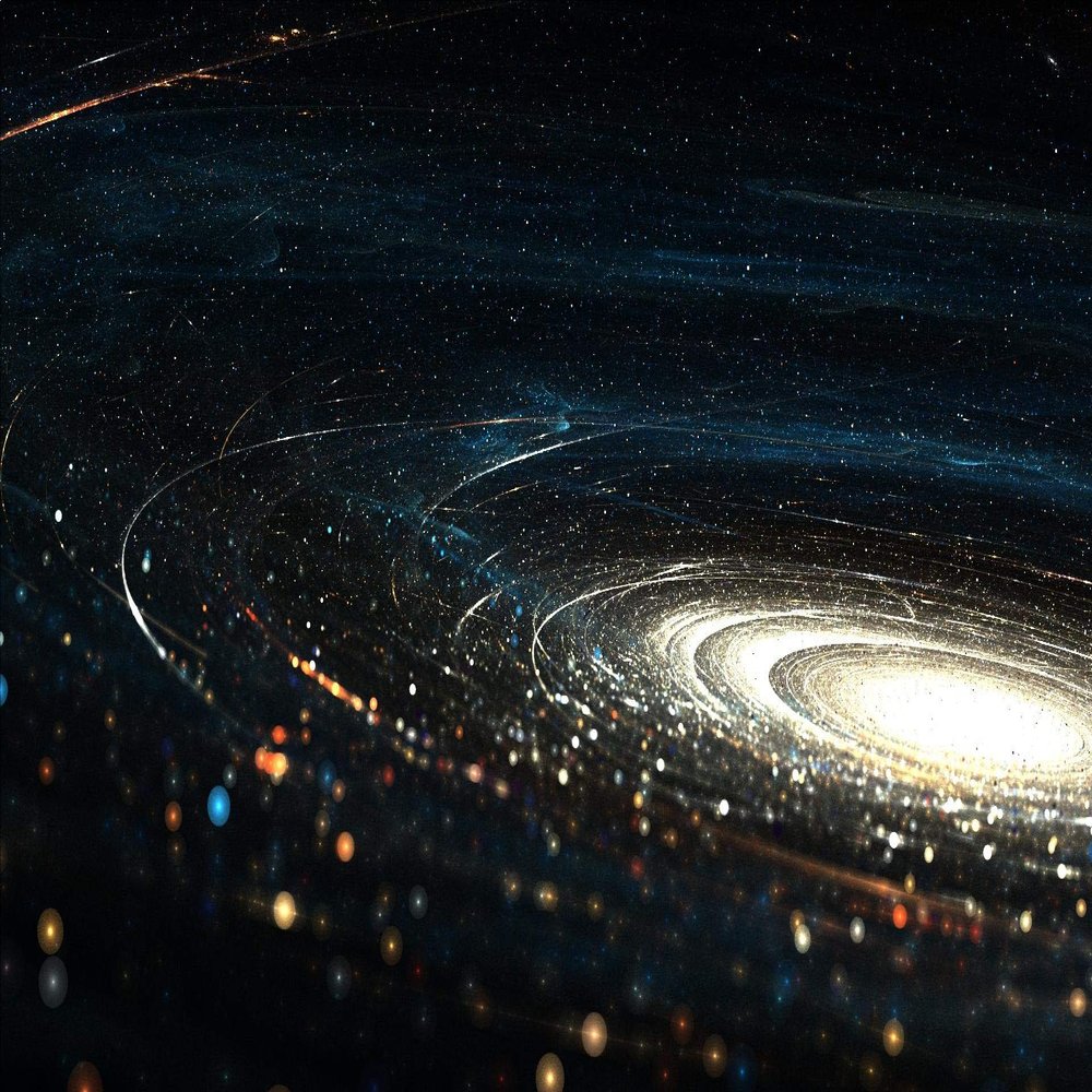 Iconic Arts Laminated 24x36 Poster: Space Solar Universe Galaxy syatem hd Galaxy HD