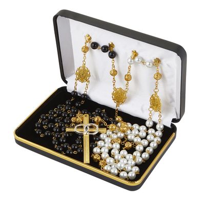 CBC Group Creed - Gift Boxed Wedding Rosary, 36-Inch, Lasso