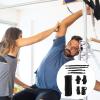 1 Set Fitness Resistance Band Leg Strength Resistance Bands Legs Ankle Straps with Handles Arm Workout Rope Exercise Pull Rope Tie Rod Bounce view 4