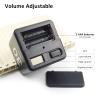 Feilifan Flip Timer, Productivity Cube Timer for Kitchen Studying Workout Classroom Kids ADHD 15-20-30-60 Minute Preset, Black view 2