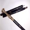 Ganga Nautical Victorian Style Designer Brass Handle Cane Vintage Nautical Wooden Walking Stick view 4