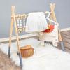 MOMOJIA Nordic Simple Wooden Fitness Rack Children Room Decorations Baby Play Gym Bar view 3