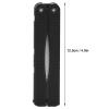 Double Sided Knife Sharpener Portable Folding Portable ?Slip Sharpener Grit Folding Pocket Whetstone for Outdoor Camping Kitchen Garden(Black) view 2