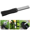 Double Sided Knife Sharpener Portable Folding Portable ?Slip Sharpener Grit Folding Pocket Whetstone for Outdoor Camping Kitchen Garden(Black) view 4