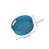 Hemoton 2Pcs Lazy Susan Turntable Kitchen Storage Shelf Plastic Rotary Storage Box Seasoning Bottle Spice Rack Kitchen Bathroom Organizer view 2