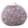 AMGJ Stuffed Animal Storage Bean Bag Cover, Beanbag Chair Cover for Plush Toys Organization,Style 15,18 inch view 1