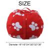 AMGJ Stuffed Animal Storage Bean Bag Cover, Beanbag Chair Cover for Plush Toys Organization,Style 15,18 inch view 4