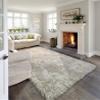 Zack - Silvery Champagne High Pile Lush Modern Designer Shag Rug/Carpet view 3