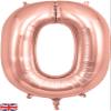 OAKTREE UK 603509 Oaktree 34" Number 0 Rose Gold view 1