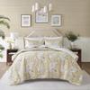 Madison Park Essentials Paisley Wheat 9 Piece Queen Microfiber Bed In A Bag Bedding Set with Trendy Casual Design, All Season, Matching Shams view 1