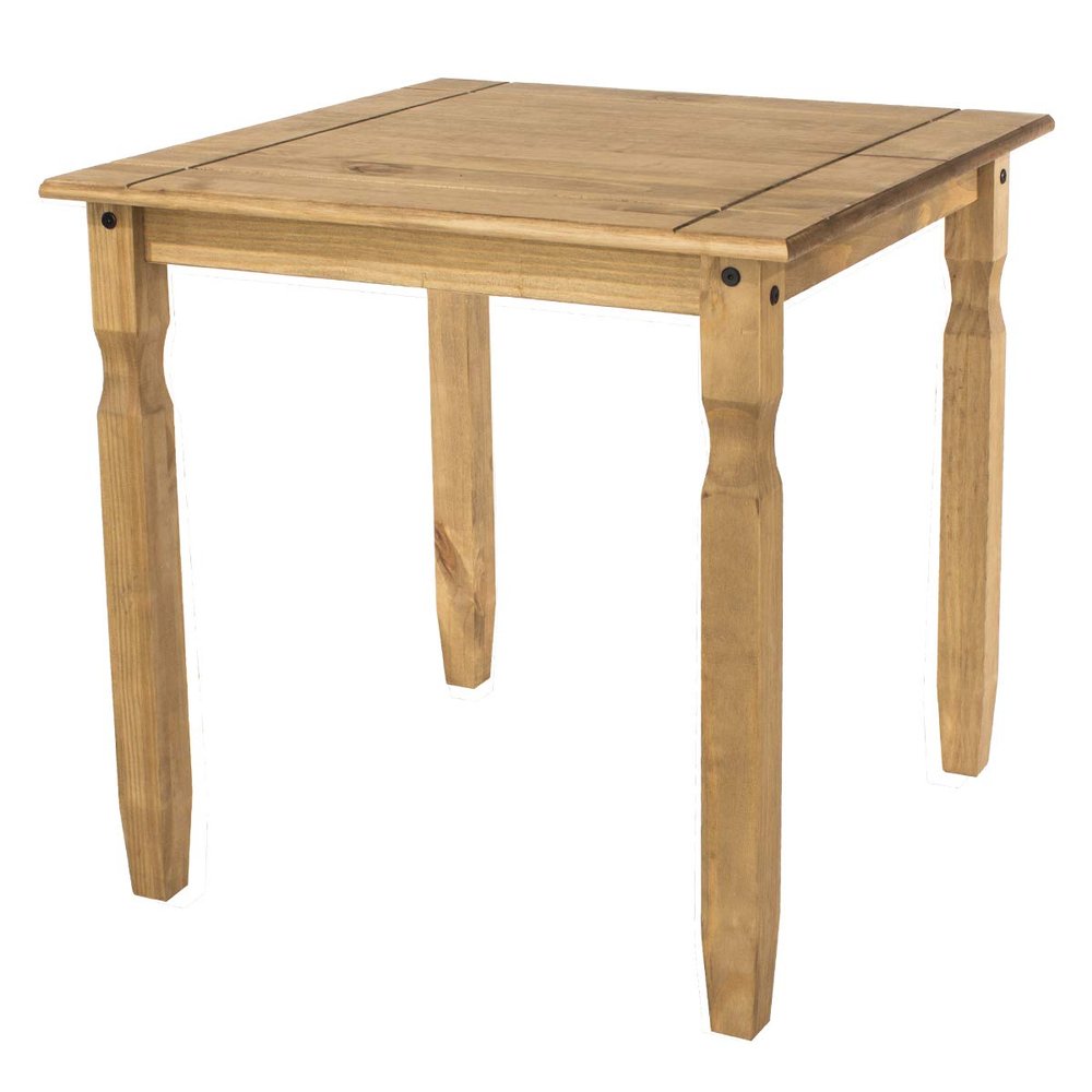 Furniture Dash - Wood Dining Table - Kitchen Table - Corona Wood Dining Table - 29.53" W, 29.53" D, 29.72" H - 26.44lb (Brown)