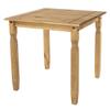 Furniture Dash - Wood Dining Table - Kitchen Table - Corona Wood Dining Table - 29.53" W, 29.53" D, 29.72" H - 26.44lb (Brown) view 1