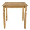 Furniture Dash - Wood Dining Table - Kitchen Table - Corona Wood Dining Table - 29.53" W, 29.53" D, 29.72" H - 26.44lb (Brown) view 4