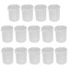 Bettomshin 14Pcs 50ml Resin Mixing Cups, PP Plastic Measuring Low Form Beaker, Liquid Measuring Cups, Graduated Beakers Multipurpose Mixing Cups Transparent for Lab Kitchen Liquids view 1