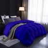 1 PC Comforter Set Luxurious Quality Cotton Fill 500 GSM Pinch Pleated Comforter All-Season Silky Soft Comfortable Baffle+Pinch Pleat Comforter Set Oversized Queen Size-Royal Blue view 1