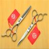 YODZ Left Handed Professional Hair Scissors Set 5.5/6.0 Inch, Hairdressing Scissor Salon Razor Edge Straight Blade Shears Stainless Steel Styling Tool,5.5 Inch view 2
