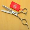 YODZ Left Handed Professional Hair Scissors Set 5.5/6.0 Inch, Hairdressing Scissor Salon Razor Edge Straight Blade Shears Stainless Steel Styling Tool,5.5 Inch view 4