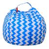 AMGJ Beanbag Chair Cover for Plush Toys Organization, Stuffed Animal Storage Bean Bag Cover,Style 10,18 inch view 1