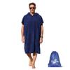 Catalonia Microfiber Surf Poncho, Hooded Changing Towel for Adults view 1