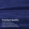 Catalonia Microfiber Surf Poncho, Hooded Changing Towel for Adults view 2