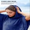 Catalonia Microfiber Surf Poncho, Hooded Changing Towel for Adults view 3