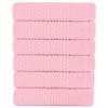 6-Pc. Essential Washcloth Set - Rose Design, 100% Ringspun Egyptian Cotton, Soft and Durable, 13" Square, by OakRidgeTM view 1