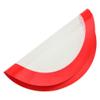1pc - Round Barbecue Mat Glass Fiber Baking Sheet for Household Camping and Oven Use for Grilling Steak Pizza Cookies and More view 1