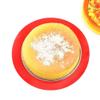 1pc - Round Barbecue Mat Glass Fiber Baking Sheet for Household Camping and Oven Use for Grilling Steak Pizza Cookies and More view 3