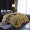 1 PC Comforter Set Luxurious Quality Cotton Fill 500 GSM Pinch Pleated Comforter All-Season Silky Soft Comfortable Baffle+Pinch Pleat Comforter Set Full/Queen Size-Taupe view 1