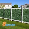 TANG 39"x136" Faux Ivy Privacy Fence Screen Roll- 8Pcs Artificial Leaf Fences Greenery with 130 GSM Mesh Panel,Outdoor Green Wall Chain Link Fence Covering for Balcony Backyard Patio, Ivy view 2