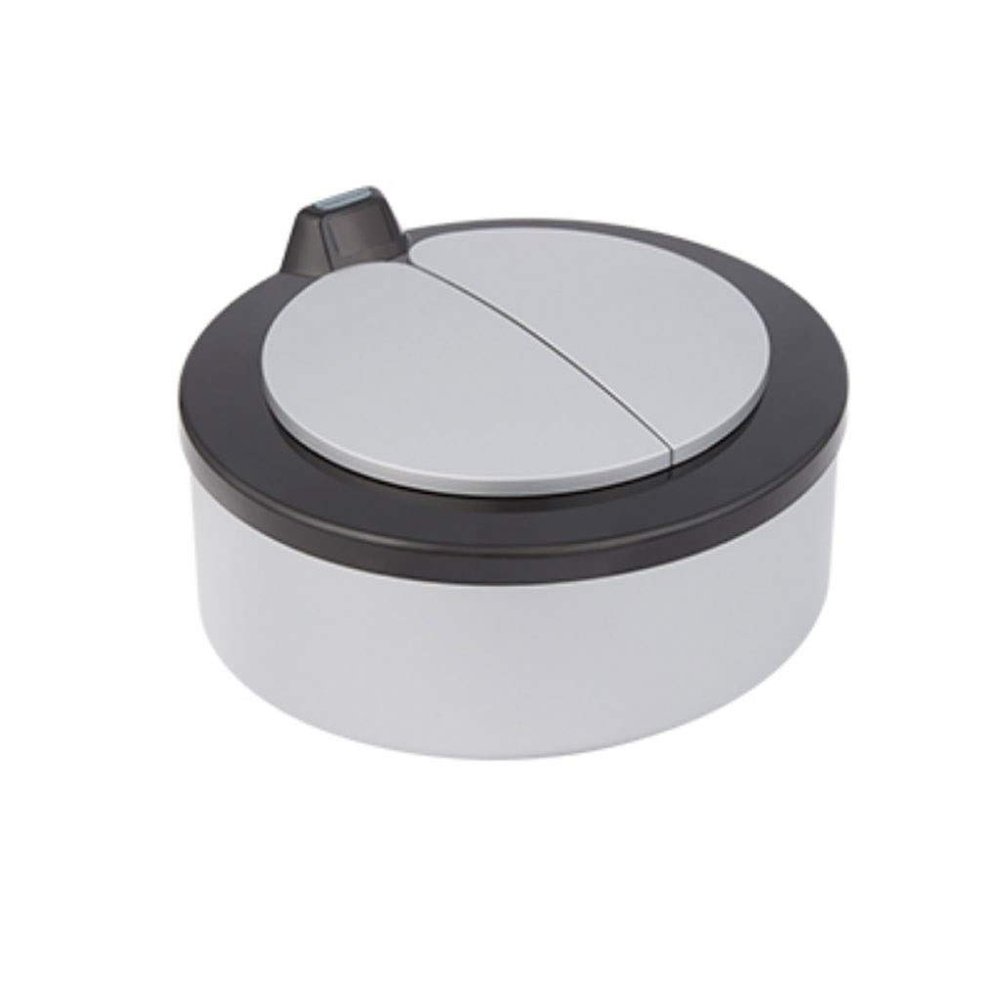 XIANGGUI 1983 Garbage Bin for Kitchen Home Desktop Mini Trash Can Candy Storage Box Ashtray Garbage Box Garbage Storage Bucket Wastebasket Recycling Bin (Color : Gray)