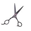 YODZ 5.5/6.0/7.0 Inch Left Handed Hairdressing Scissors Set, Barbers Professional Hair Cutting Scissors Styling Tool 10 Pcs Kit, Light and Sharp, for Men, Women,Pink,5.5 Inch A view 4
