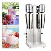 Commercial Stainless Steel Double-Head Milkshake Machine 110V Electric Mixer Suitable For Commercial or Household Use Milk, Ice Cube Milkshake Juicer US view 1