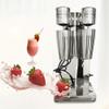 Commercial Stainless Steel Double-Head Milkshake Machine 110V Electric Mixer Suitable For Commercial or Household Use Milk, Ice Cube Milkshake Juicer US view 2