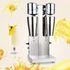 Commercial Stainless Steel Double-Head Milkshake Machine 110V Electric Mixer Suitable For Commercial or Household Use Milk, Ice Cube Milkshake Juicer US view 3