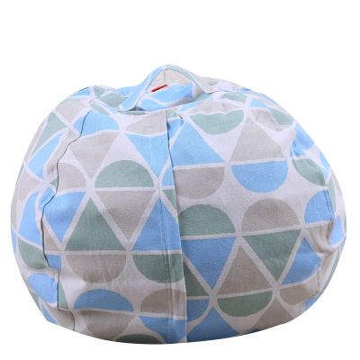 AMGJ Beanbag Chair Cover for Plush Toys Organization, Stuffed Animal Storage Bean Bag Cover,Style 6,18 inch