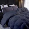 1 PC Comforter Set Luxurious Quality Cotton Fill 500 GSM Pinch Pleated Comforter All-Season Silky Soft Comfortable Baffle+Pinch Pleat Comforter Set Oversized Queen Size-Dark Grey view 3