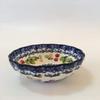 Ceramic Polish Hand-painted Tableware Underglaze Ceramic Bowl Rice Bowl Love Plate Cherry Series Wave Lace-C view 3