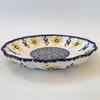 Ceramic Polish Hand-painted Tableware Underglaze Ceramic Bowl Rice Bowl Love Plate Yellow Flower Series Wavy Lace-C view 2