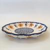Ceramic Polish Hand-painted Tableware Underglaze Ceramic Bowl Rice Bowl Love Plate Orange Blossom Series Wavy Lace-C view 3