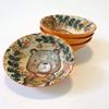 Nordic style tableware ceramic rice bowl underglaze color household rice bowl cartoon free deer brown bear-D view 2