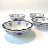 Polish style ceramic tableware household dishes and dishes lace large fish plate rice bowl binaural lace disc-B view 4
