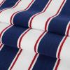 Aston & Arden Striped Beach Towel - Oversized 35 x 70 Soft Plush Thick Cotton, 600 GMS Heavy & Luxury for Pool Chairs, Resort, and Hot Tub, Navy/Red view 2