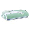 Aston & Arden Striped Beach Towel - Oversized 35 x 70 Soft Plush Thick Cotton, 600 GMS Heavy & Luxury for Pool Chairs, Resort, and Hot Tub, Green/Blue view 1