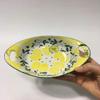 Ceramic underglaze 7-inch plum plate, fruit plate, dessert plate, deep plate, salad plate, Nordic style-C view 2