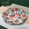 Ceramic underglaze 7-inch plum plate, fruit plate, dessert plate, deep plate, salad plate, Nordic style-C view 3