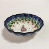 Ceramic Polish hand-painted tableware Underglaze ceramic bowl rice bowl love plate bridge girl wave lace-A view 1