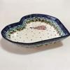 Ceramic Polish hand-painted tableware Underglaze ceramic bowl rice bowl love plate bridge girl wave lace-A view 2